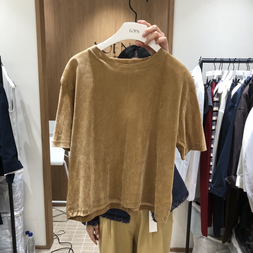 LOFN韓國直郵女裝新款熱賣推薦休閑時尚真品職業26春夏T恤LOFNT恤圖色3