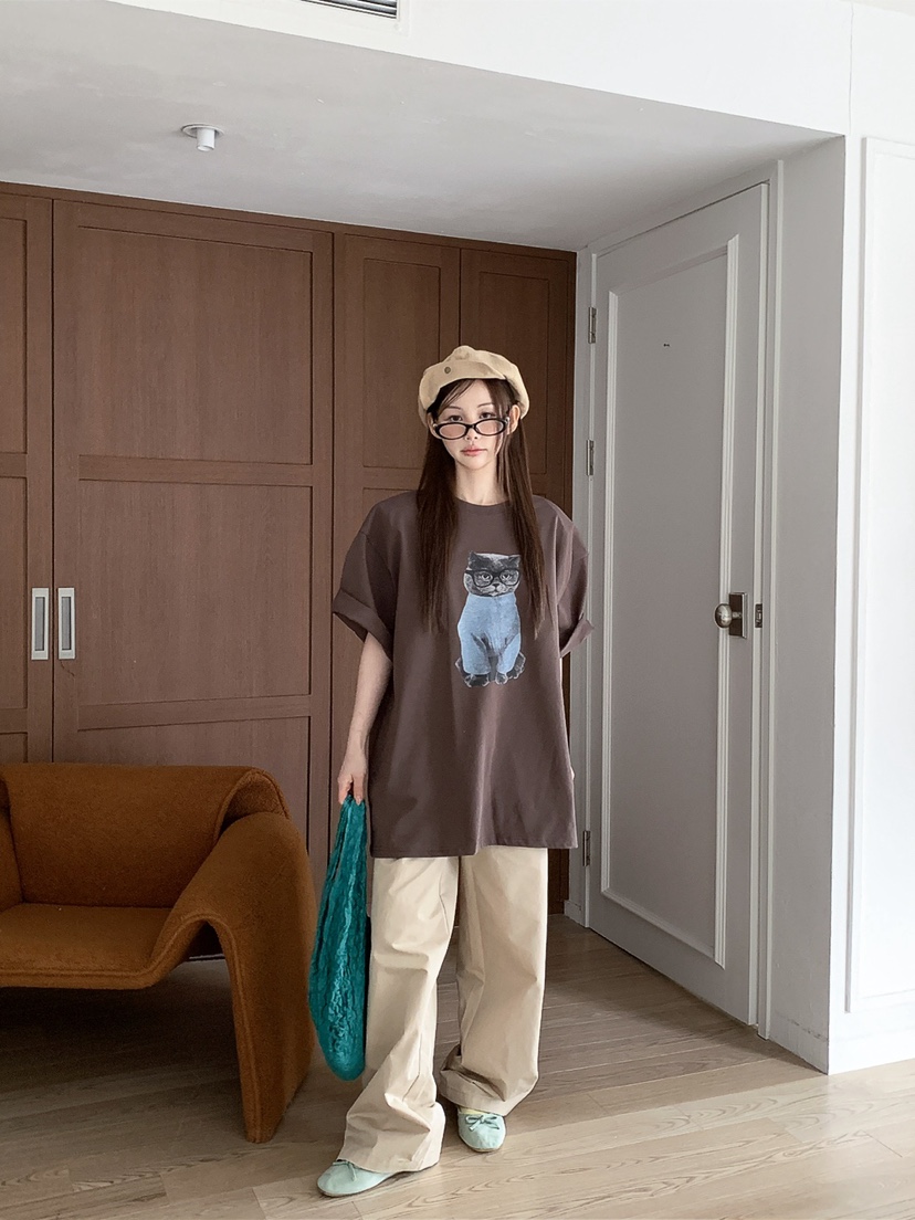 JKICHI韓國代購女士新品休閑推薦人氣26春夏真品熱賣時尚T恤JKICHIT恤