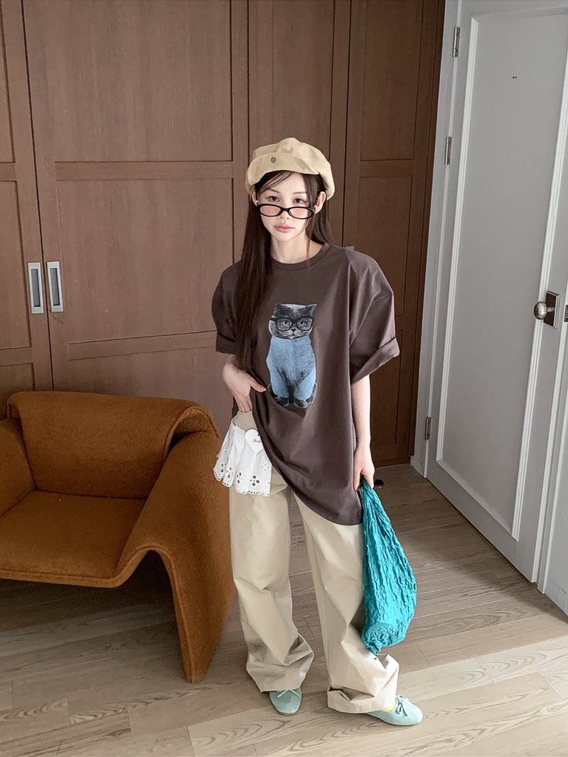 JKICHI韓國代購女士新品休閑推薦人氣26春夏真品熱賣時尚T恤JKICHIT恤