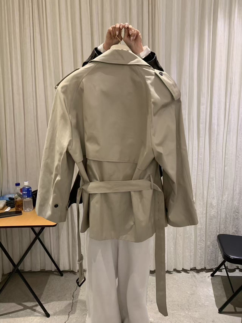 PAPERMOON東大門代購女士新款26春夏時尚推薦職業夾克含腰帶paper moon夾克