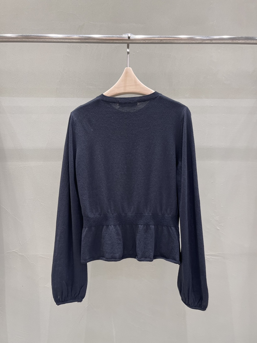 THE MUI東大門代購女裝新款真品26春夏針織衫荷葉邊開衫THE MUI針織衫