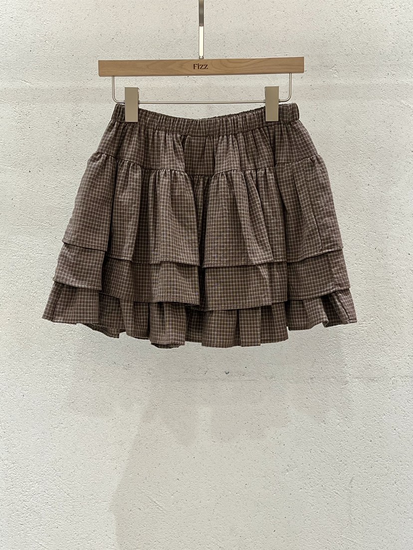 FIZZ東大門代購女士新品職業推薦真品26春夏熱賣休閑短裙FIZZ短裙圖色4