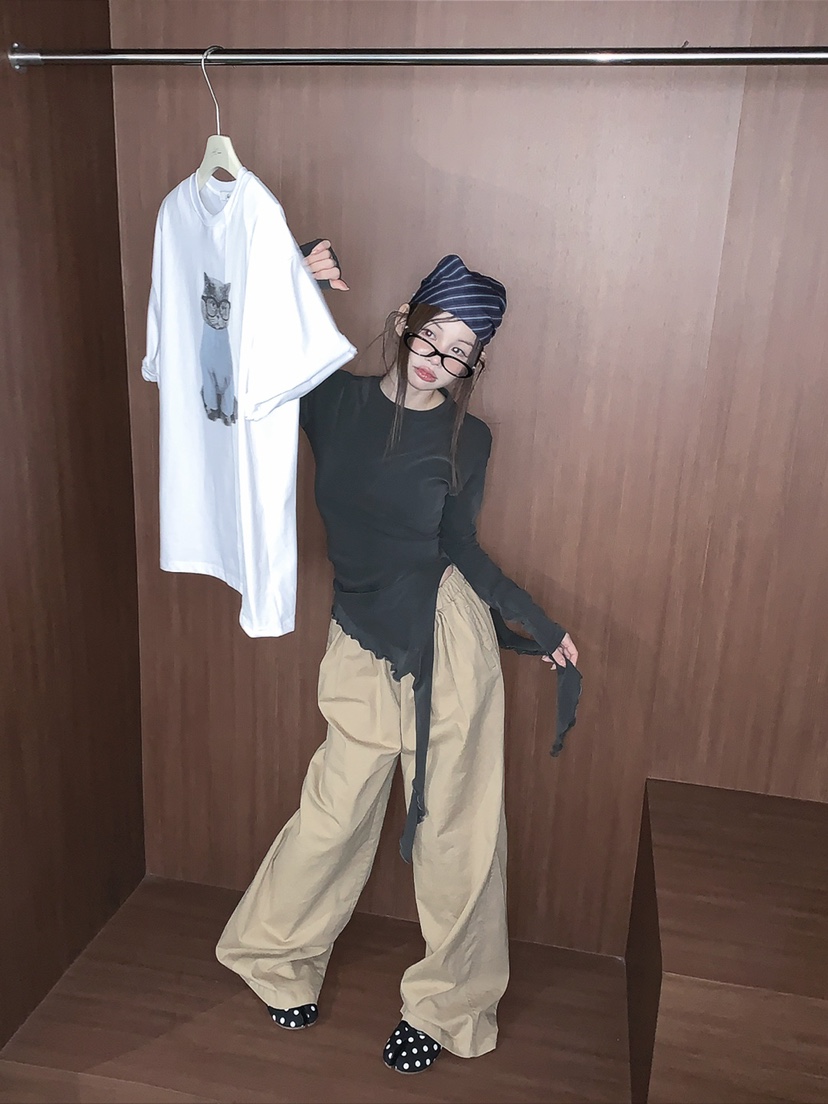 JKICHI韓國代購女裝新款人氣推薦休閑26春夏時尚熱賣休閑褲JKICHI休閑褲