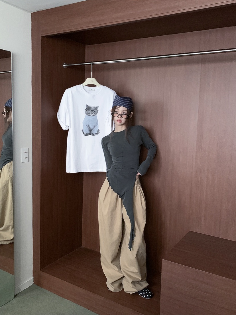 JKICHI韓國代購女裝新款人氣推薦休閑26春夏時尚熱賣休閑褲JKICHI休閑褲