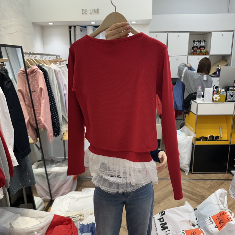 DE LINE東大門實拍女裝新品26春夏推薦時尚套裝兩件套開衫DE LINE套裝