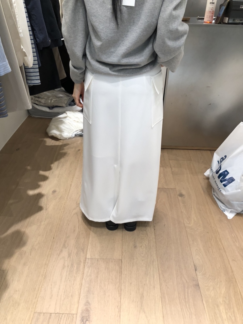 MEET ME東大門直郵女士新品時尚休閑熱賣人氣長裙不含腰帶MEET ME長裙