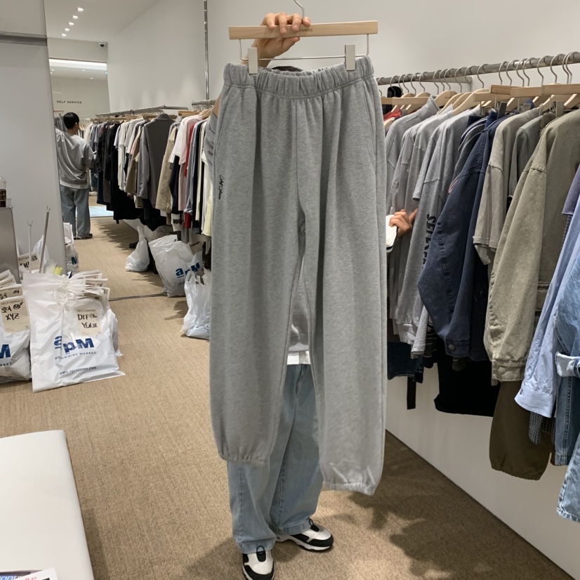 SELF SERVICE東大門實拍女士新品推薦休閑真品休閑褲刺繡SELF SERVICE休閑褲圖色1