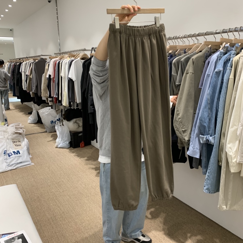 SELF SERVICE東大門實拍女士新品推薦休閑真品休閑褲刺繡SELF SERVICE休閑褲圖色3