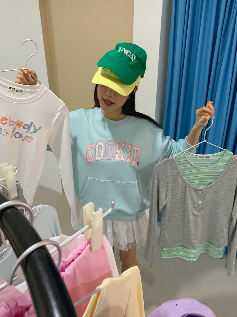 MORE THAN-P東大門實拍女士新品推薦真品職業人氣休閑衛衣MORE THAN衛衣