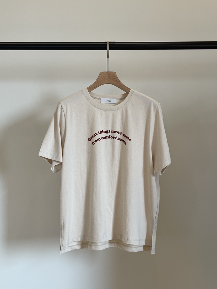 THE MUI東大門代購女士新品人氣休閑26春夏時尚職業真品T恤THE MUIT恤圖色2