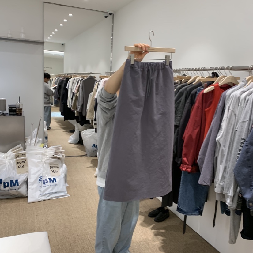 SELF SERVICE東大門直郵女士新品休閑時尚真品推薦職業長裙SELF SERVICE長裙圖色3