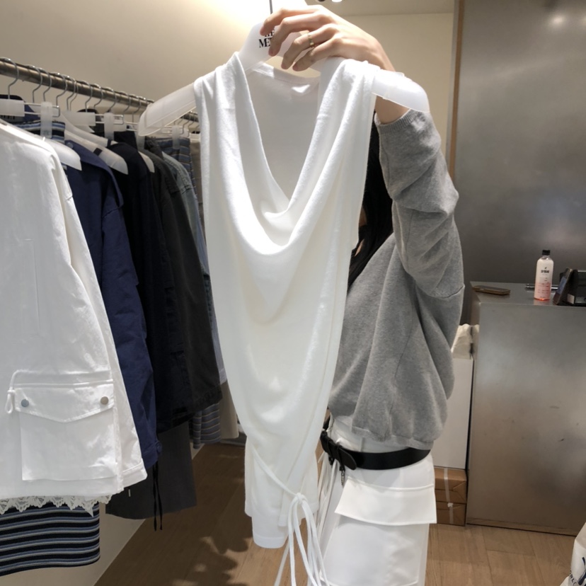 MEET ME韓國直郵女裝新品職業熱賣真品吊帶背心不含腰帶MEET ME吊帶/背心圖色1