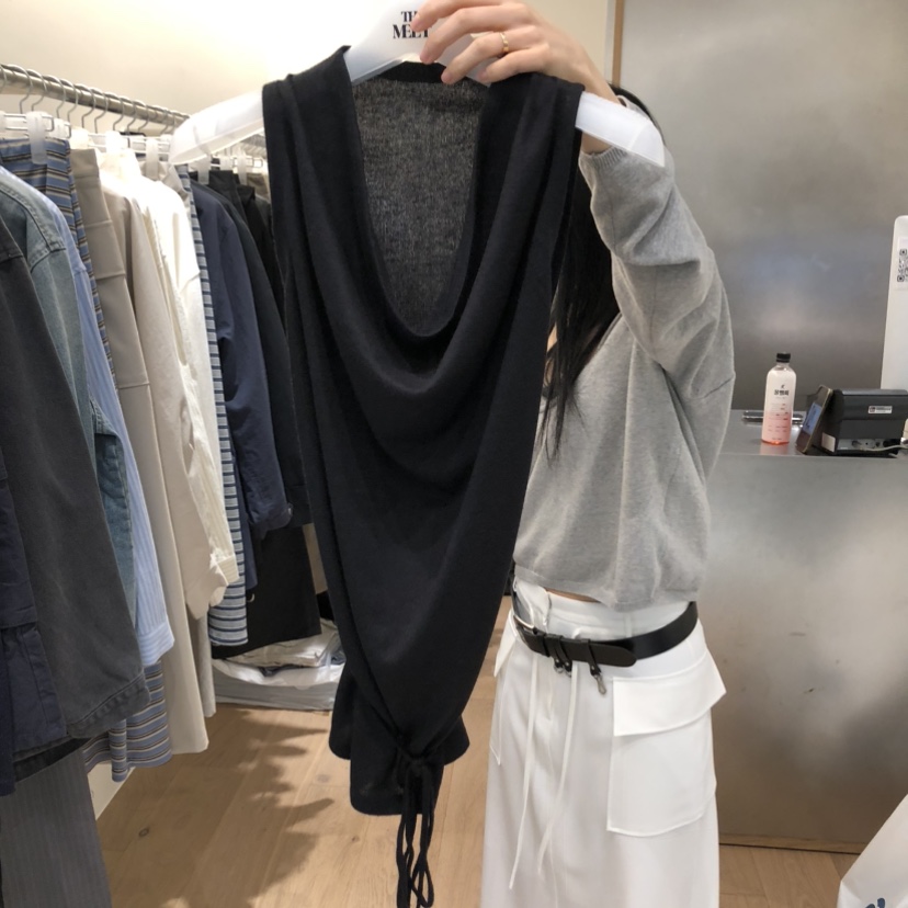 MEET ME韓國直郵女裝新品職業熱賣真品吊帶背心不含腰帶MEET ME吊帶/背心圖色2