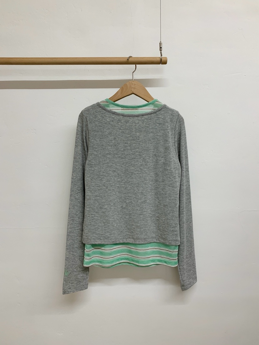 MORE THAN-P韓國代購女裝新品推薦熱賣人氣26春夏長袖T恤MORE THAN長袖T恤