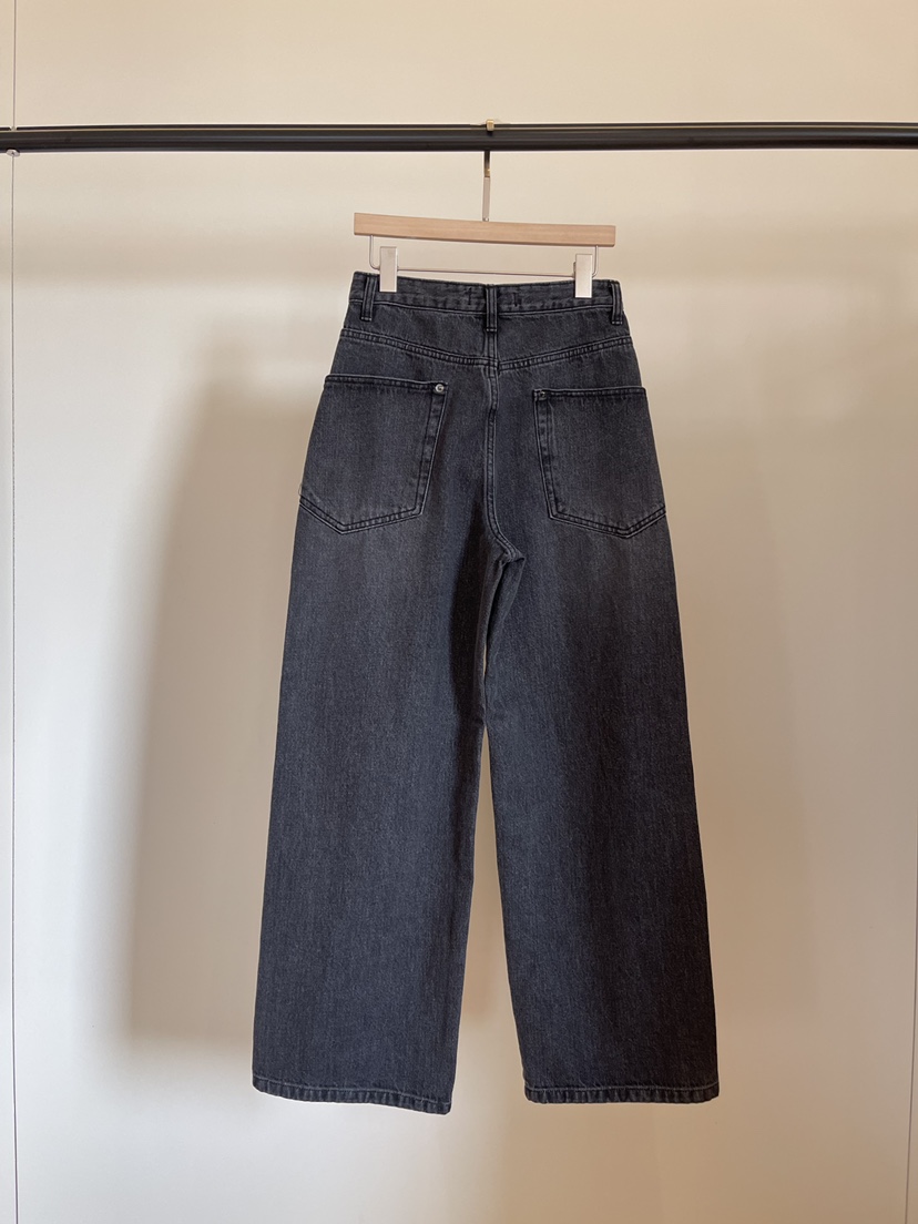 THE MUI東大門直郵女士新款26春夏休閑職業真品牛仔褲口袋THE MUI牛仔褲