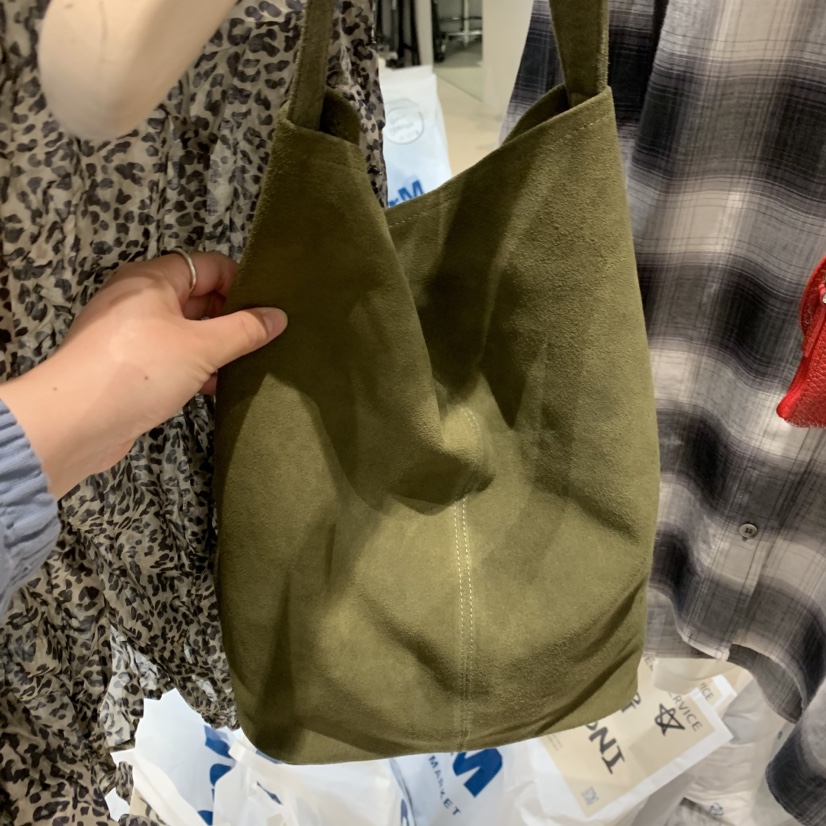 SELF SERVICE韓國代購女裝新品職業真品26春夏單肩斜跨包牛皮SELF SERVICE單肩/斜跨包