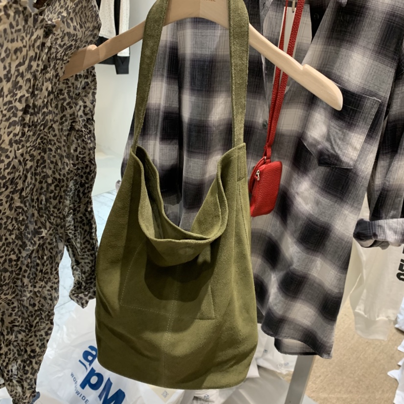 SELF SERVICE韓國代購女裝新品職業真品26春夏單肩斜跨包牛皮SELF SERVICE單肩/斜跨包圖色2