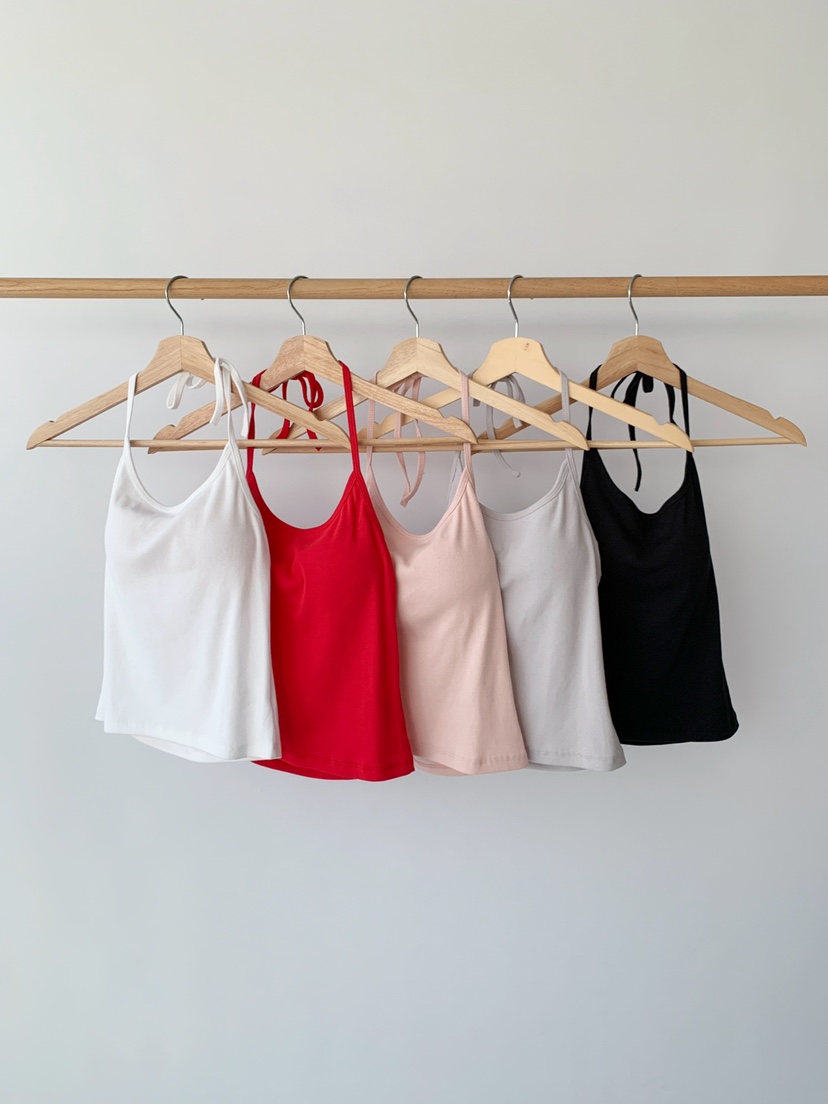 JKICHI韓國代購女士新品26春夏休閑人氣推薦熱賣吊帶背心JKICHI吊帶/背心