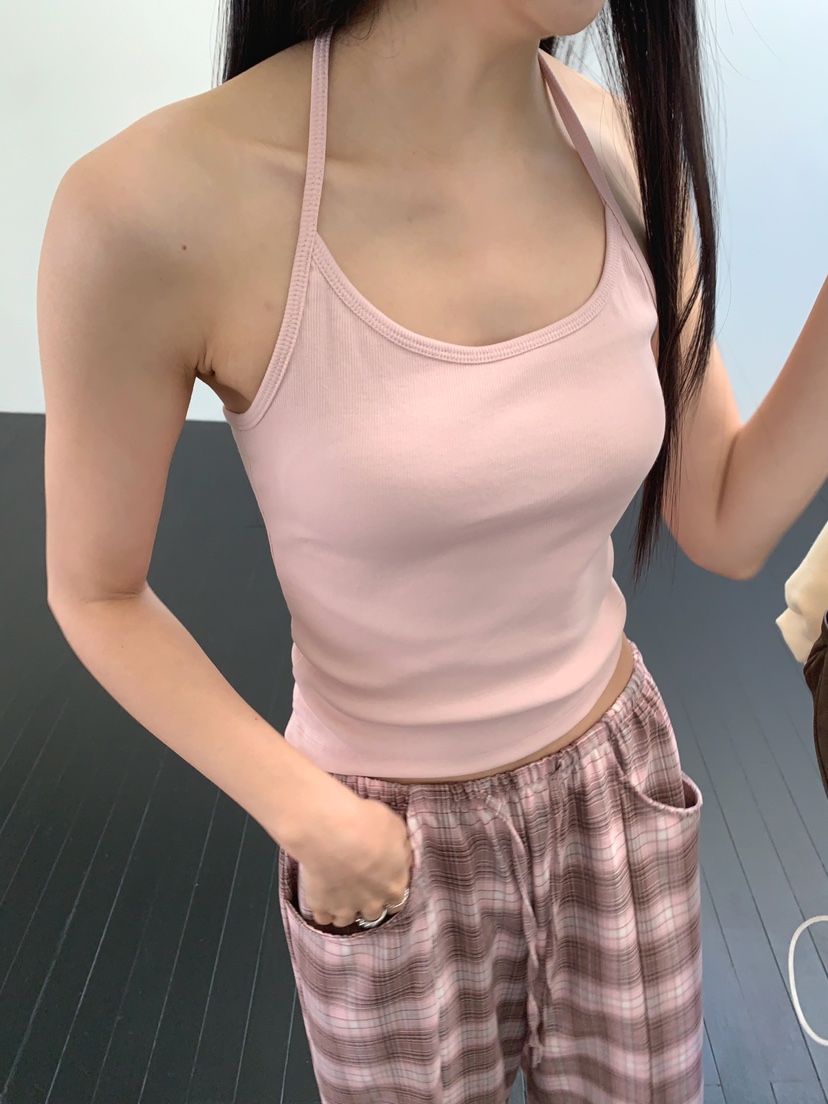 JKICHI韓國代購女士新品26春夏休閑人氣推薦熱賣吊帶背心JKICHI吊帶/背心