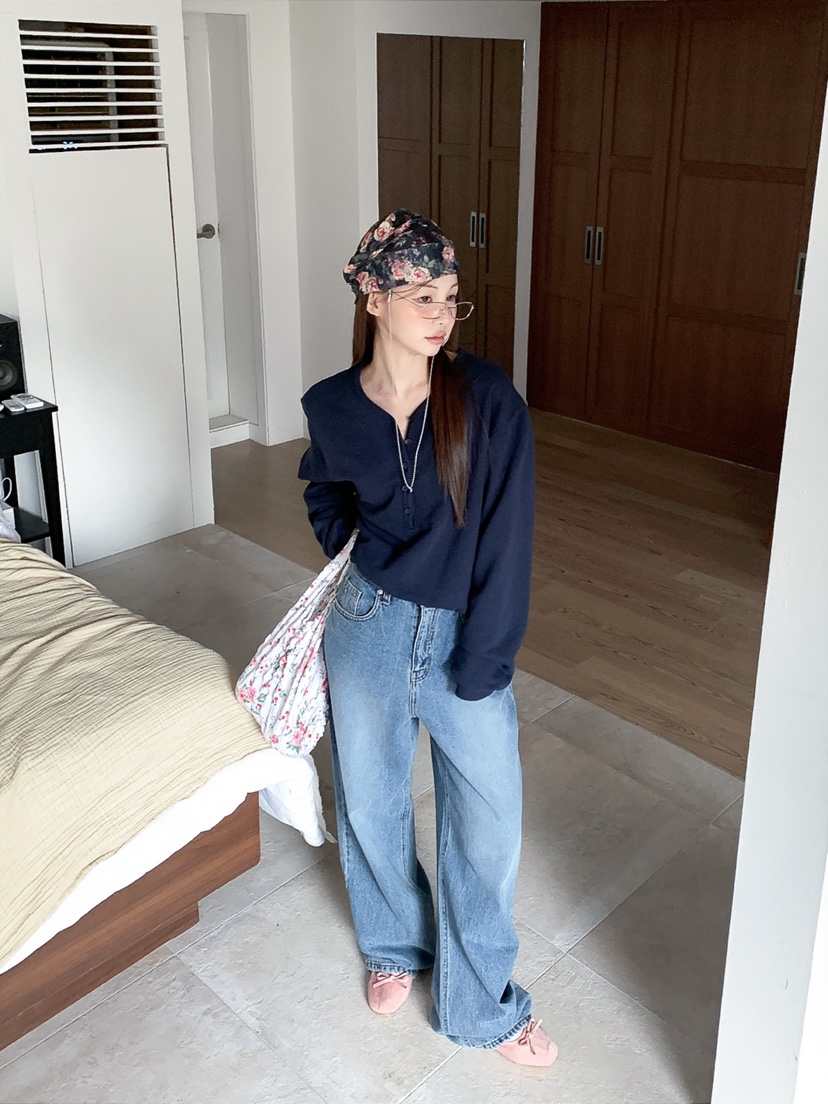 JKICHI韓國代購女士新品休閑人氣職業時尚牛仔褲不含腰帶JKICHI牛仔褲