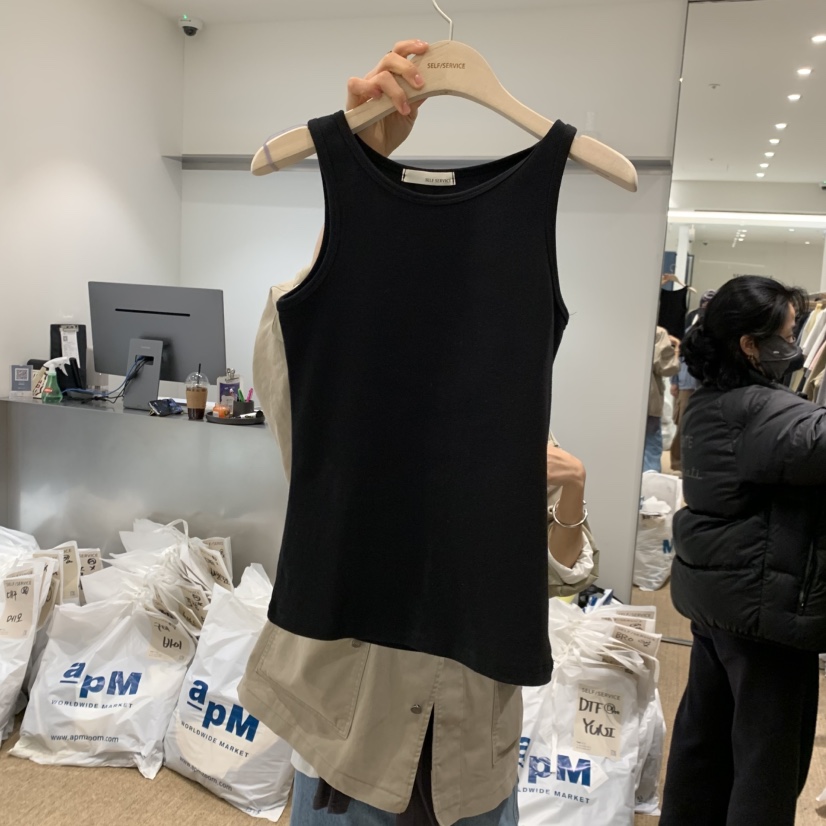 SELF SERVICE韓國代購女裝新品推薦休閑熱賣人氣吊帶背心SELF SERVICE吊帶/背心圖色5