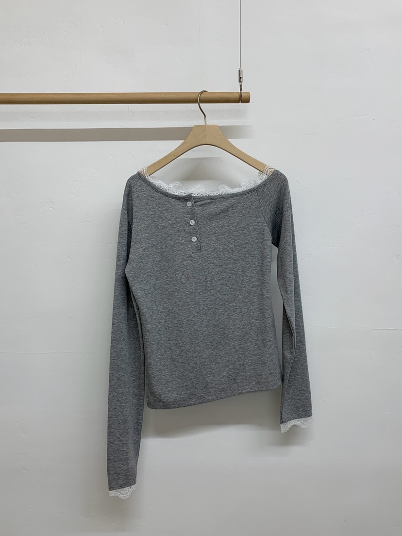 MORE THAN-P東大門直郵女士新品熱賣休閑推薦時尚長袖T恤MORE THAN長袖T恤圖色4