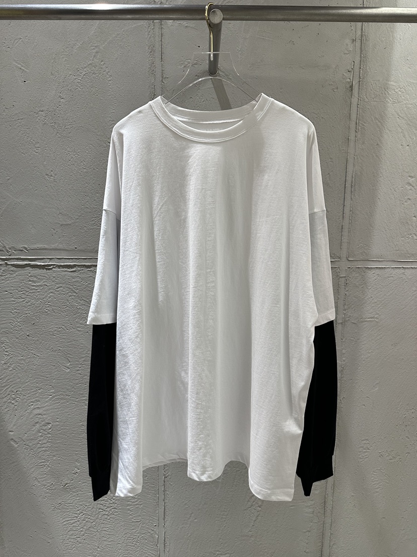 UNICO-p東大門代購女士新款真品26春夏時尚長袖T恤假兩件UNICO長袖T恤圖色2