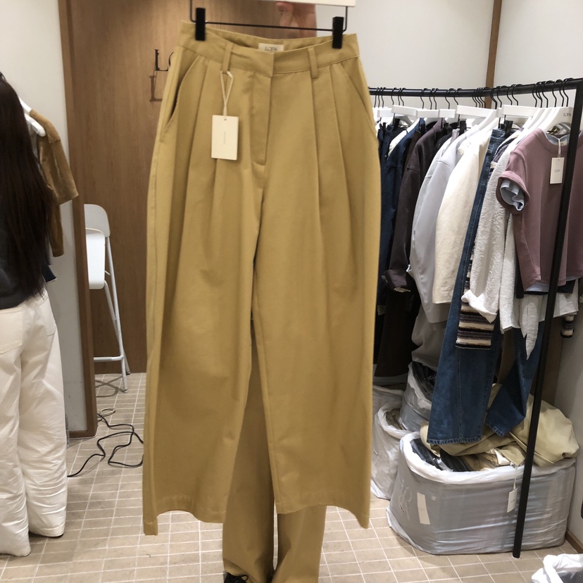 LOFN韓國代購女士新品時尚休閑熱賣職業推薦人氣26春夏休閑褲LOFN休閑褲圖色1