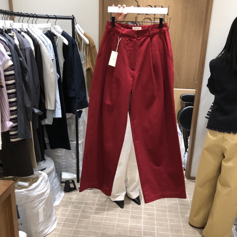 LOFN韓國代購女士新品時尚休閑熱賣職業推薦人氣26春夏休閑褲LOFN休閑褲圖色4