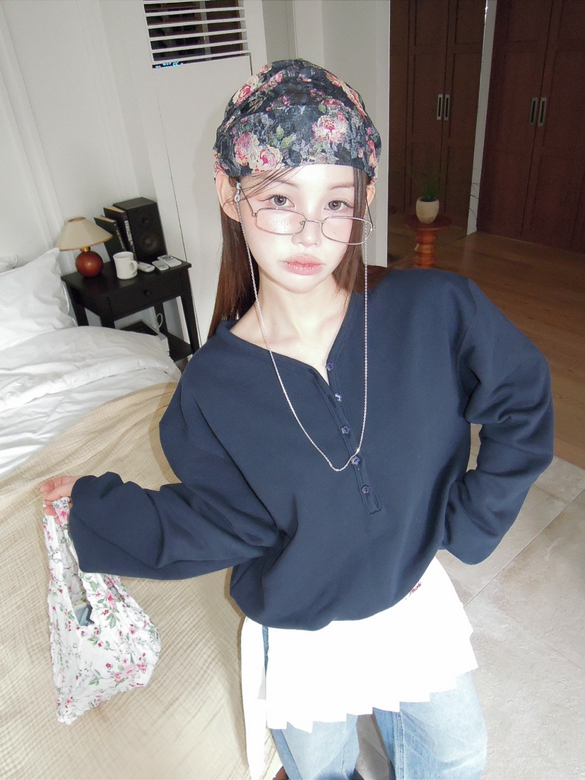 JKICHI東大門代購女士新款人氣26春夏時尚真品推薦休閑衛衣JKICHI衛衣圖色2