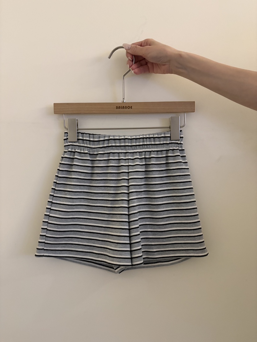 BALANCE東大門代購女士新款推薦熱賣休閑26春夏真品短褲海軍BALANCE短褲圖色3