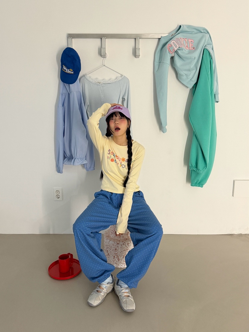 MORE THAN-P韓國直郵女裝新品職業26春夏推薦熱賣長袖T恤MORE THAN長袖T恤