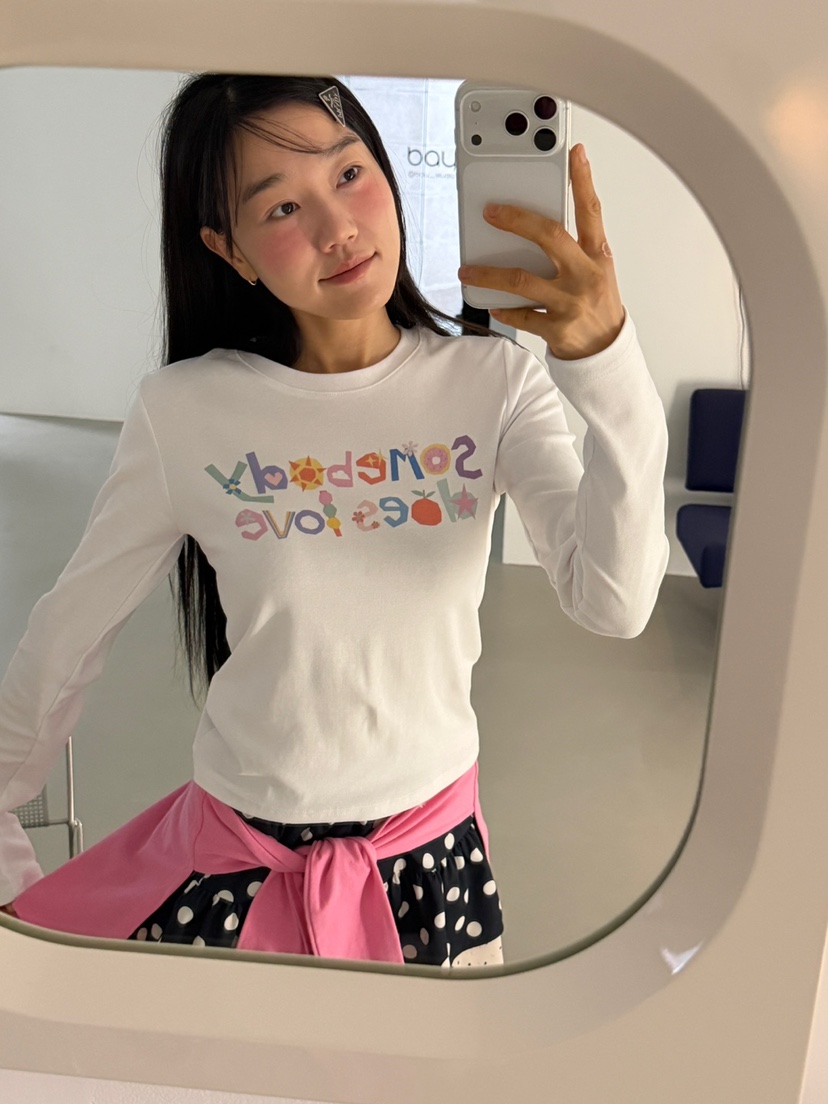 MORE THAN-P韓國直郵女裝新品職業26春夏推薦熱賣長袖T恤MORE THAN長袖T恤