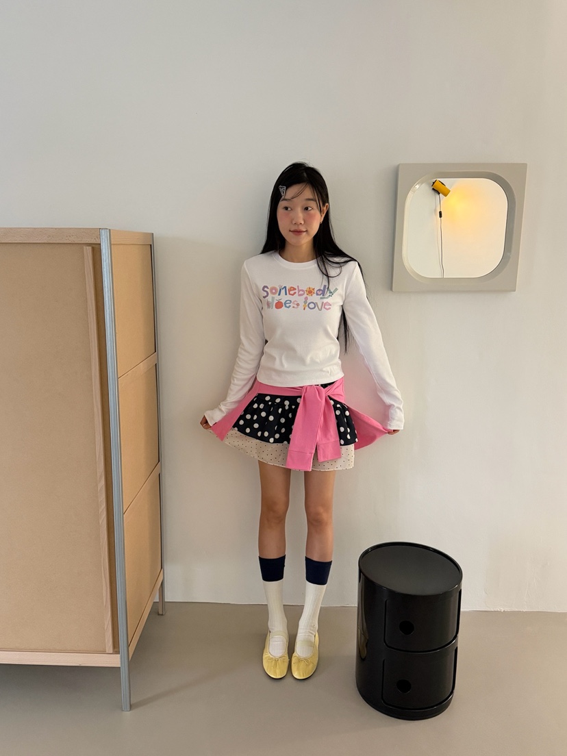 MORE THAN-P韓國直郵女裝新品職業26春夏推薦熱賣長袖T恤MORE THAN長袖T恤