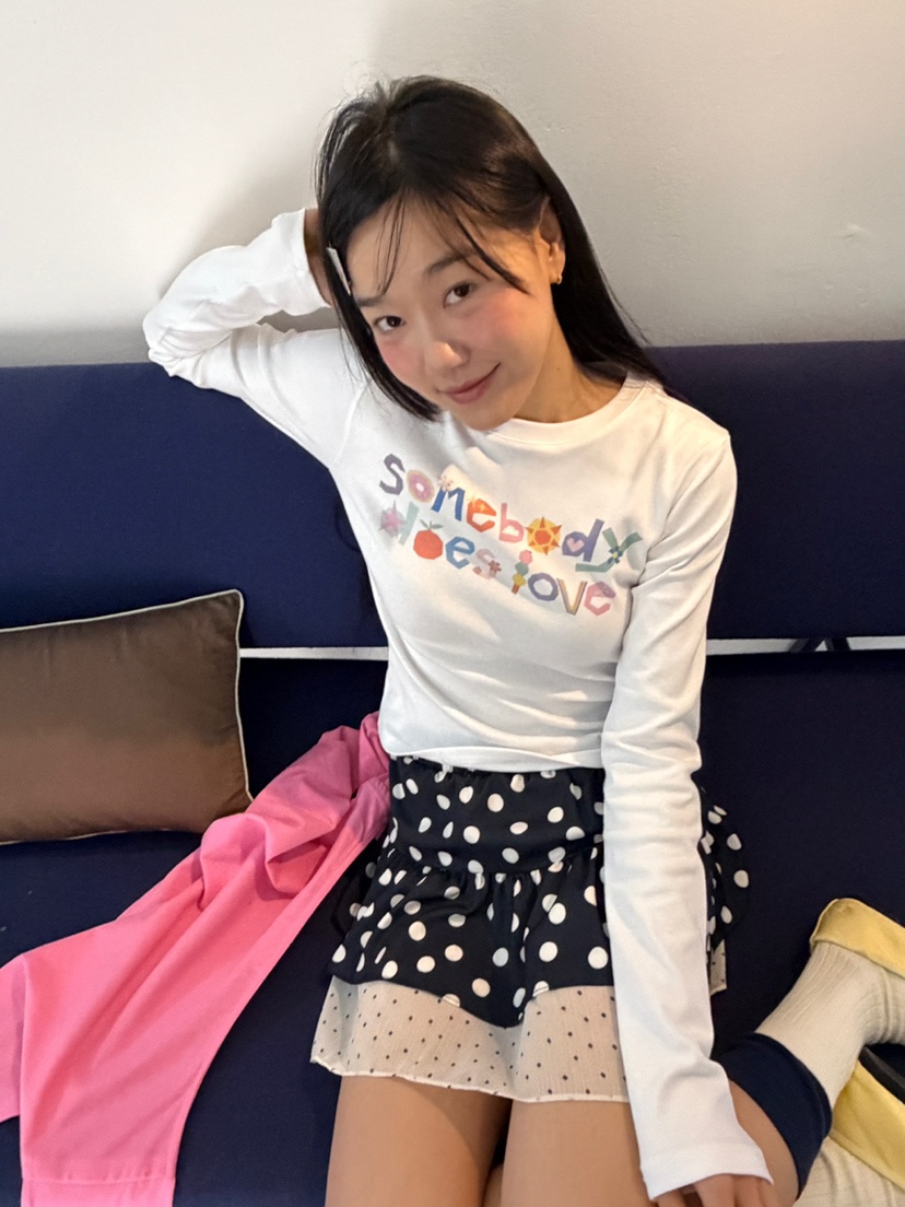 MORE THAN-P韓國直郵女裝新品職業26春夏推薦熱賣長袖T恤MORE THAN長袖T恤