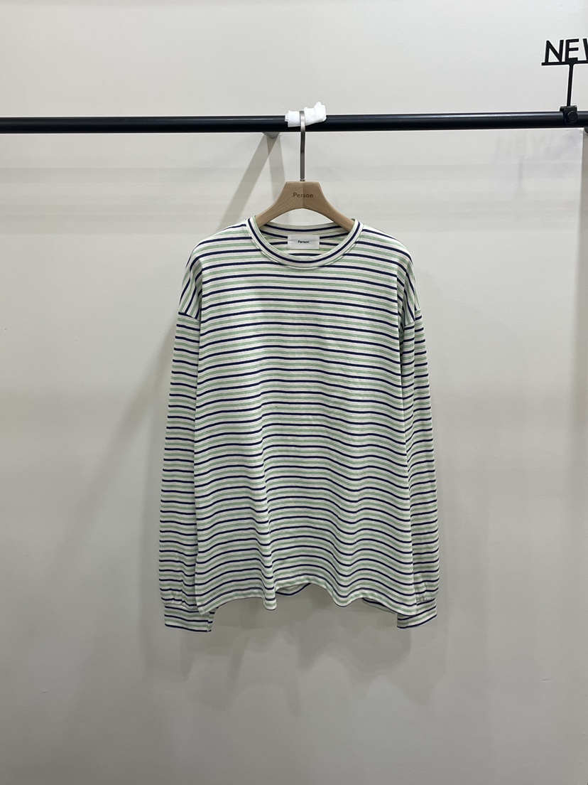PERSON東大門實拍女裝新款推薦休閑時尚人氣職業真品長袖T恤PERSON長袖T恤圖色2
