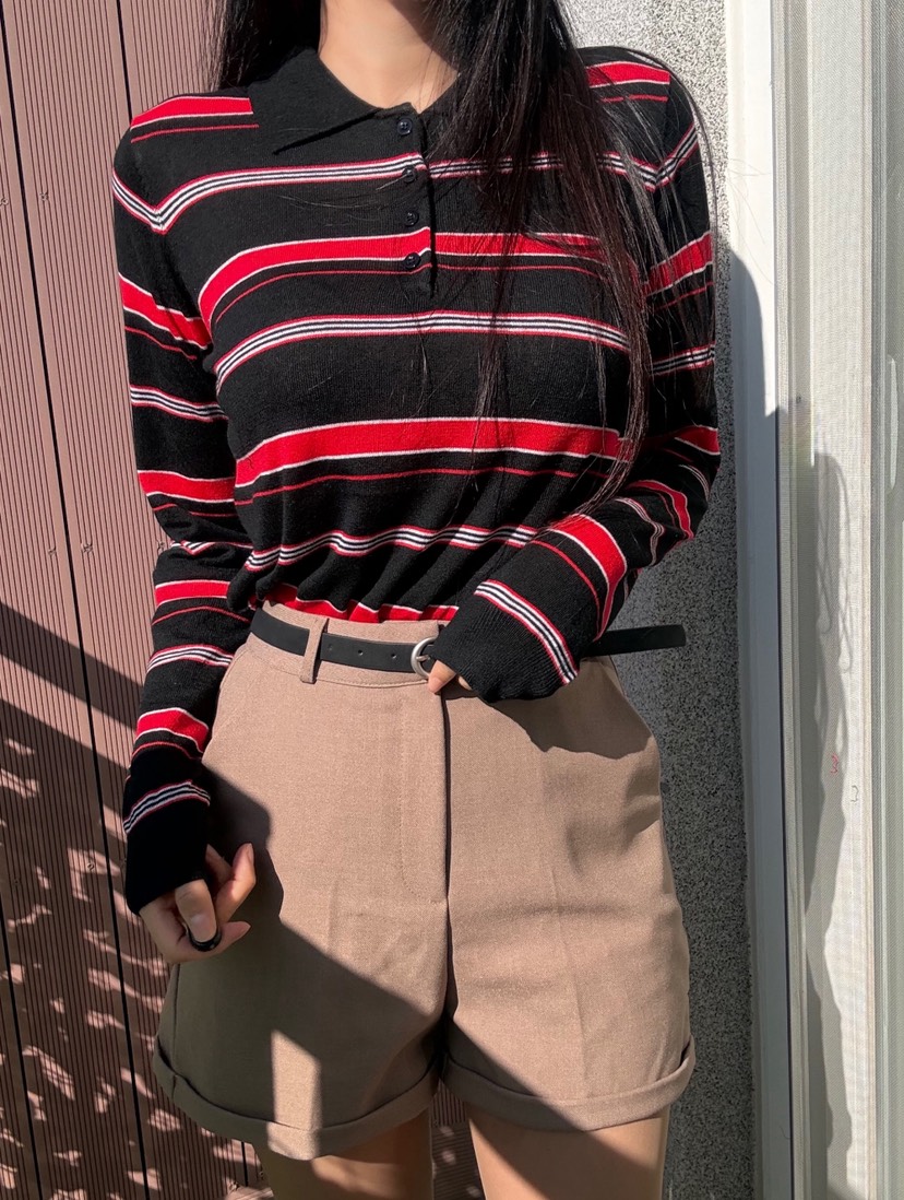 PAIRING東大門實拍女士新款休閑真品人氣時尚熱賣推薦針織衫PAIRING針織衫