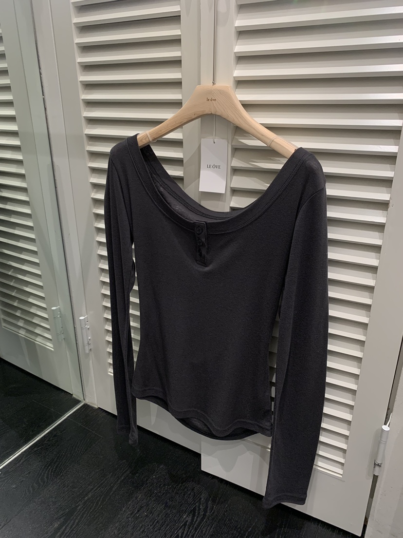 LE OVE/VERDI東大門實拍女裝新款職業人氣時尚真品長袖T恤LE OVE/VERDI長袖T恤圖色4