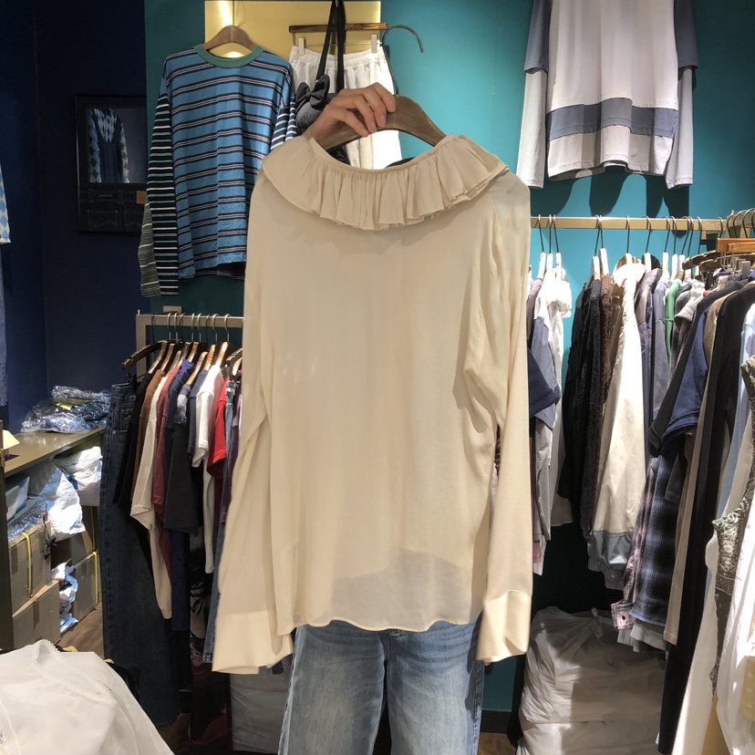 MERCI LINDA東大門直郵女裝新款職業26春夏人氣襯衫蕾絲衫MERCI LINDA襯衫/蕾絲衫