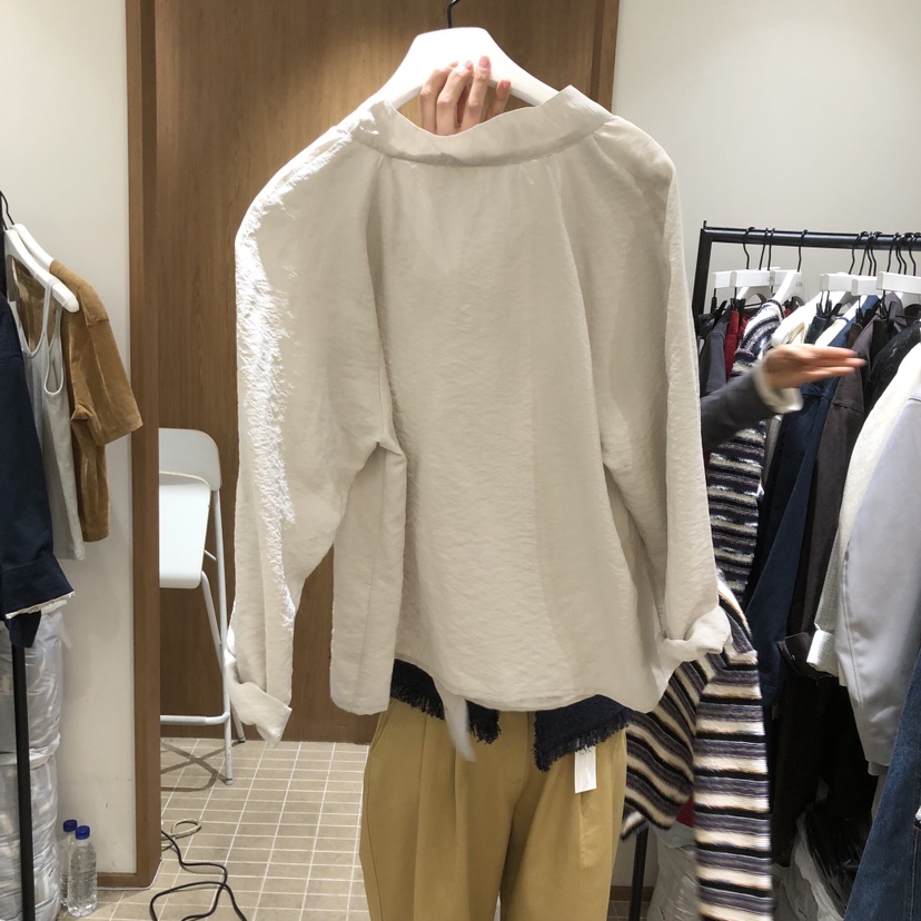 LOFN韓國代購女士新品時尚真品職業26春夏推薦襯衫蕾絲衫LOFN襯衫/蕾絲衫