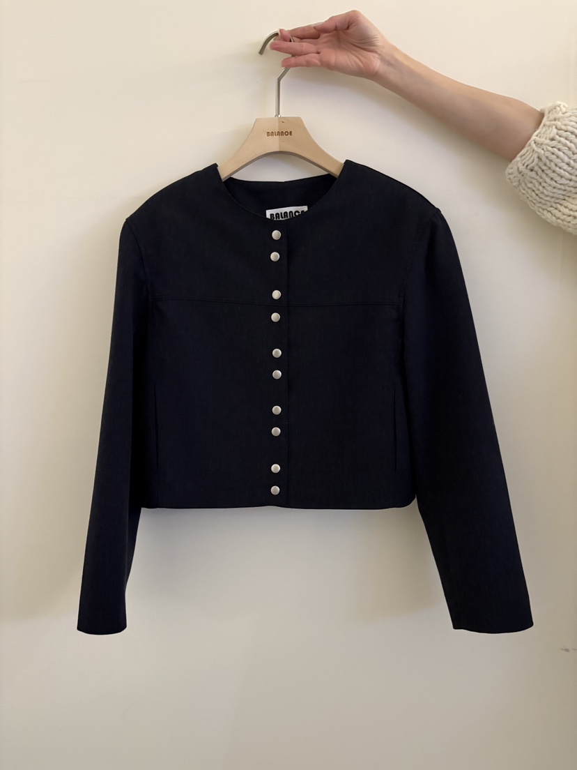 BALANCE東大門實拍女士新品26春夏推薦休閑真品人氣職業夾克BALANCE夾克圖色2