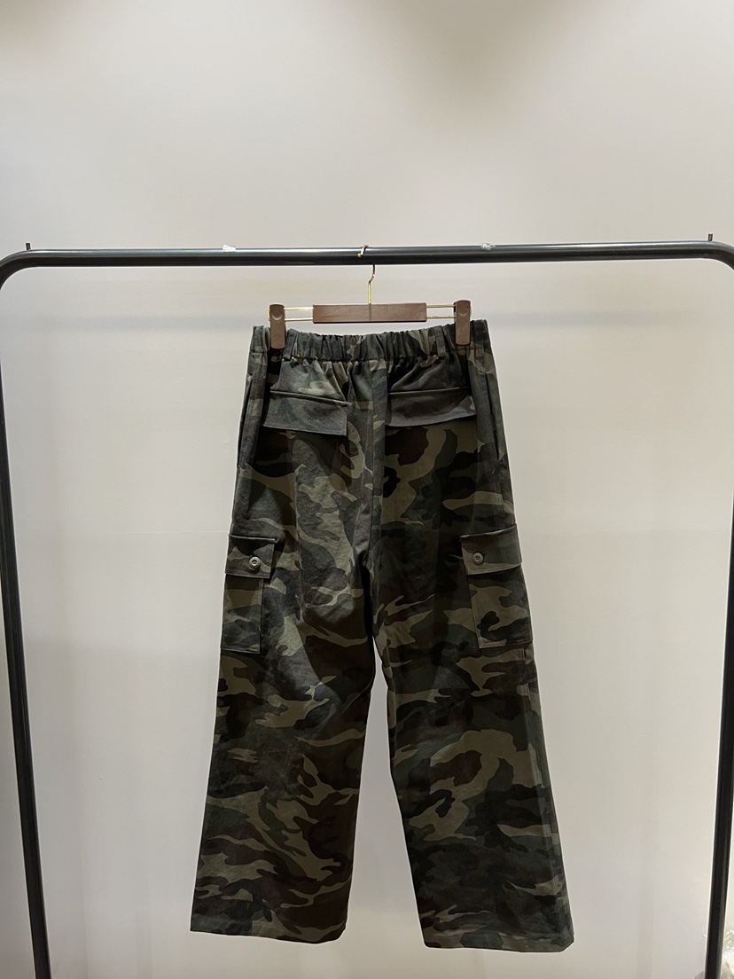 HUE/ERIA東大門代購女士新款26春夏熱賣職業真品休閑褲迷彩HUE/ERIA休閑褲