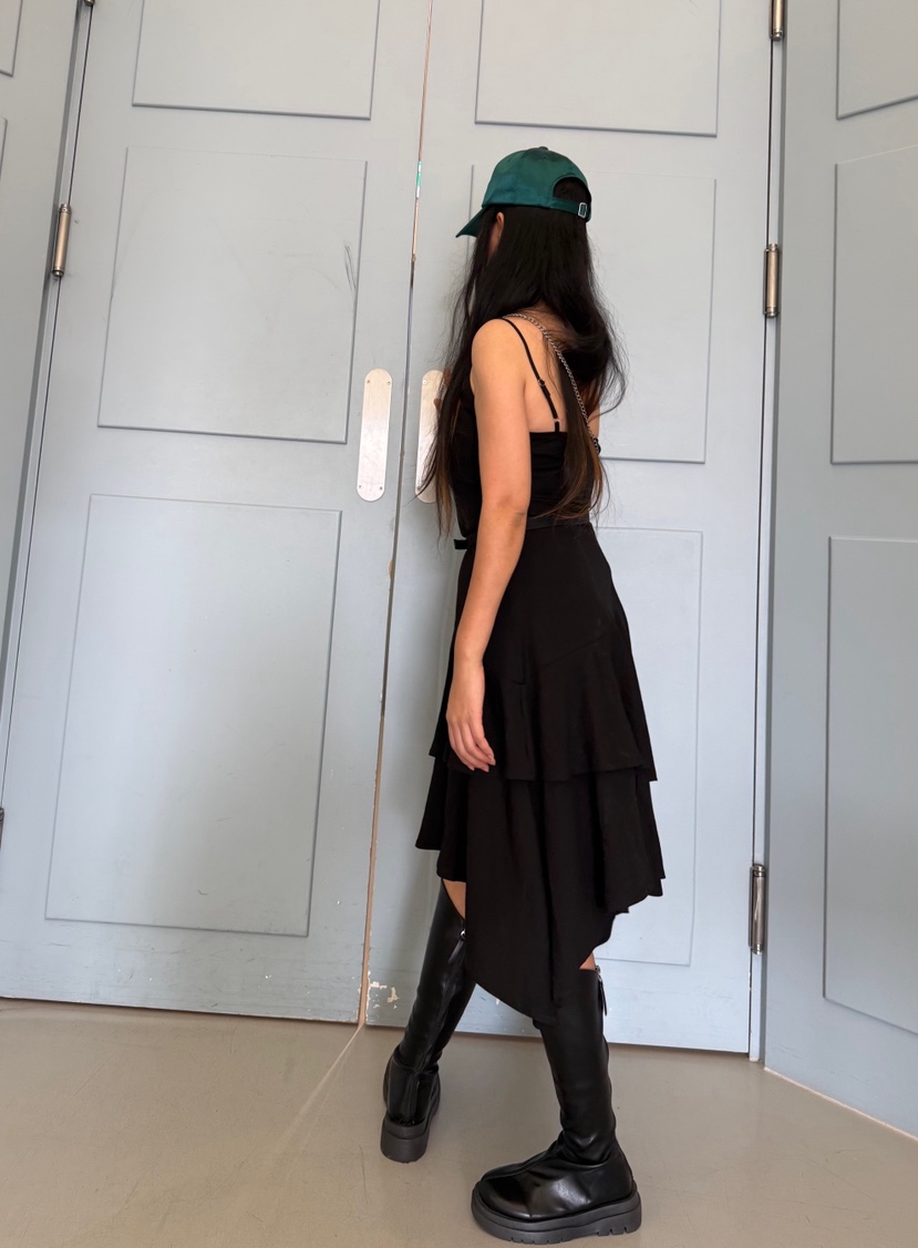 PAIRING韓國直郵女士新款時尚休閑職業人氣連衣裙不含腰帶PAIRING連衣裙