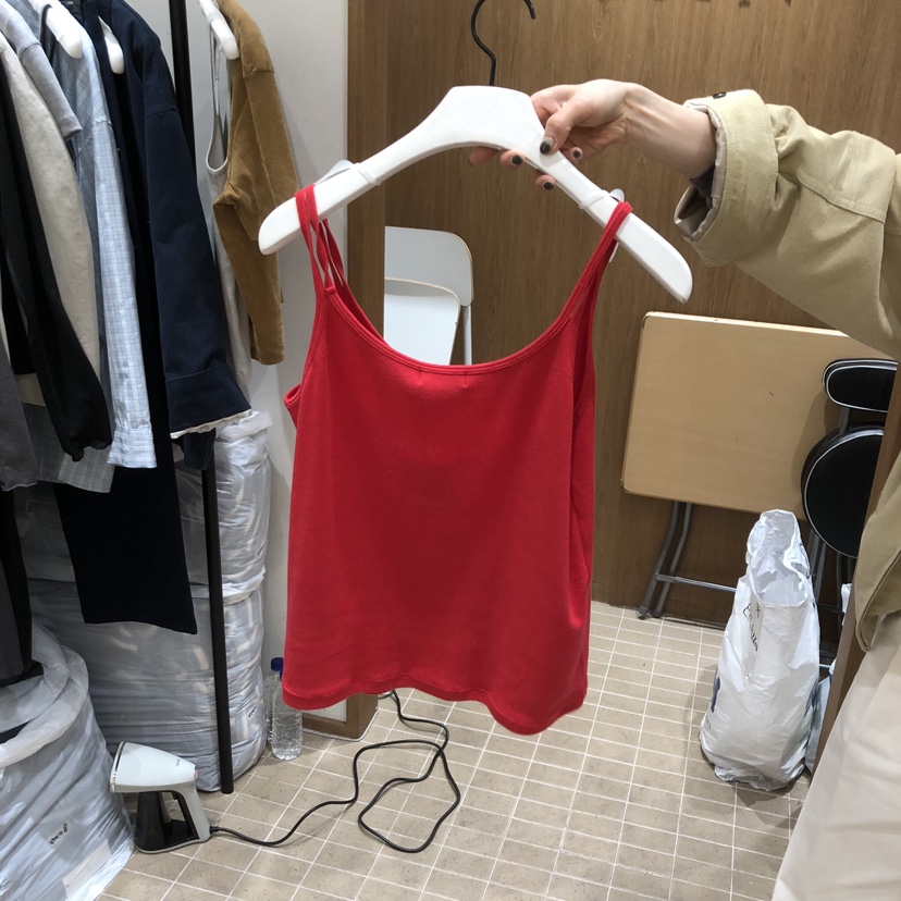 LOFN韓國直郵女裝新品26春夏時尚職業人氣吊帶背心不含內搭LOFN吊帶/背心