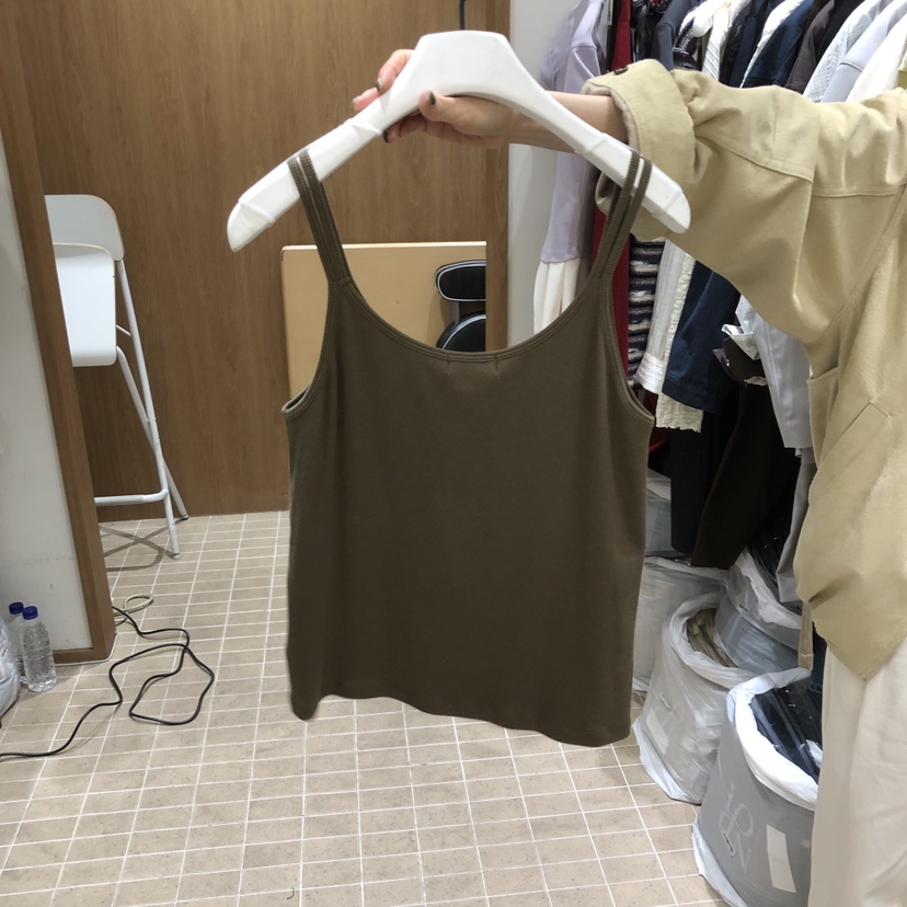LOFN韓國直郵女裝新品26春夏時尚職業人氣吊帶背心不含內搭LOFN吊帶/背心