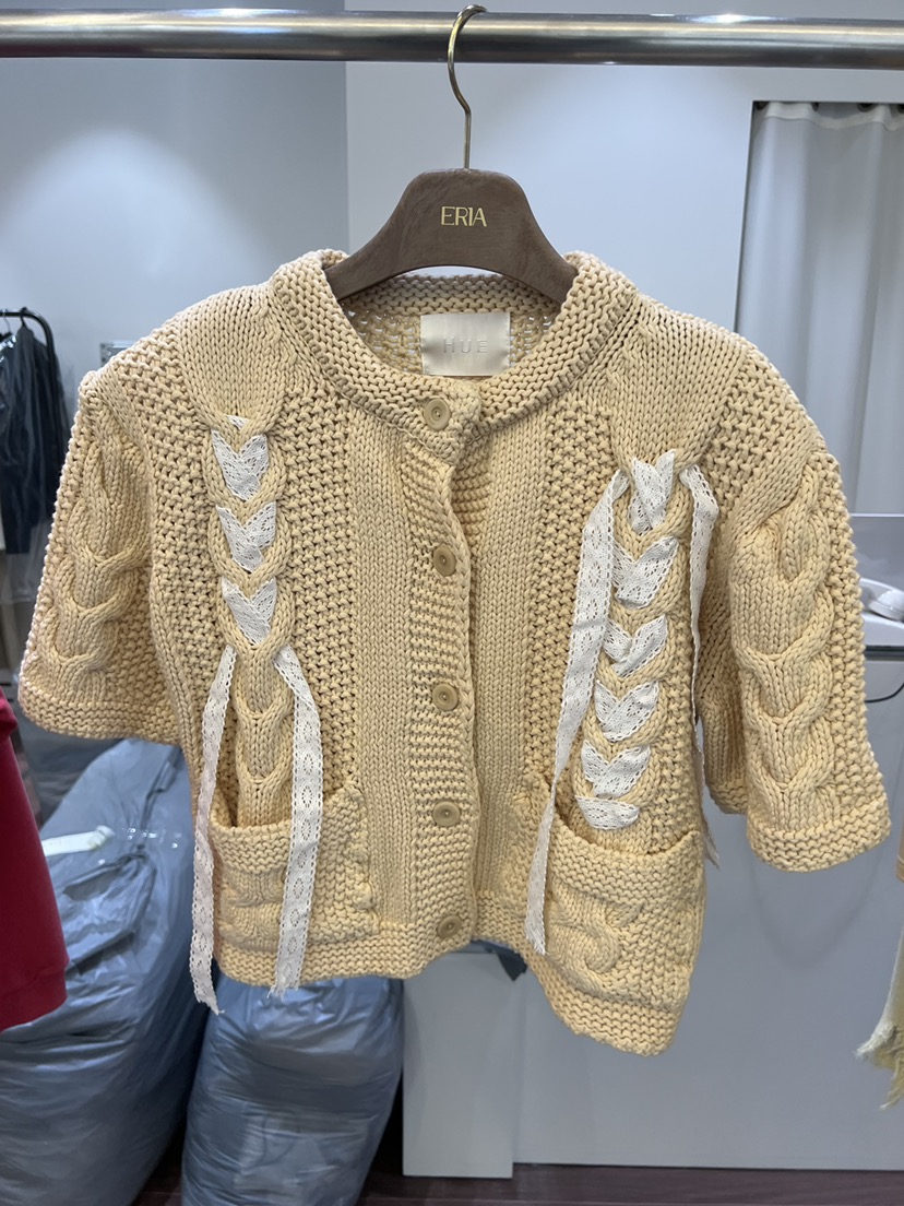 HUE/ERIA韓國直郵女裝新品休閑26春夏職業人氣時尚針織衫HUE/ERIA針織衫圖色2