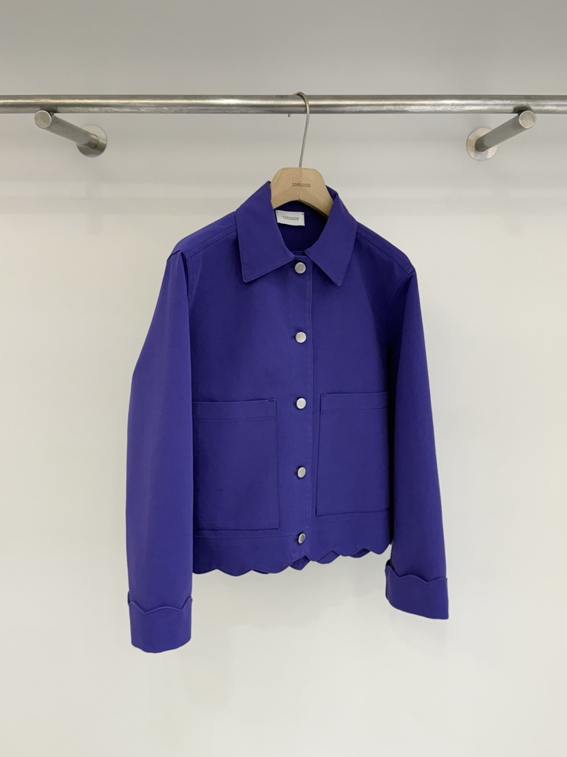 TOOGOOD韓國代購女士新品休閑推薦26春夏時尚熱賣夾克棉質TOOGOOD夾克圖色1