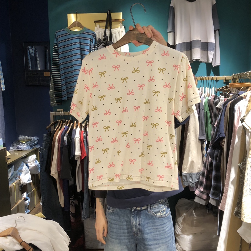 MERCI LINDA東大門實拍女裝新品職業休閑推薦人氣26春夏T恤MERCI LINDAT恤圖色4