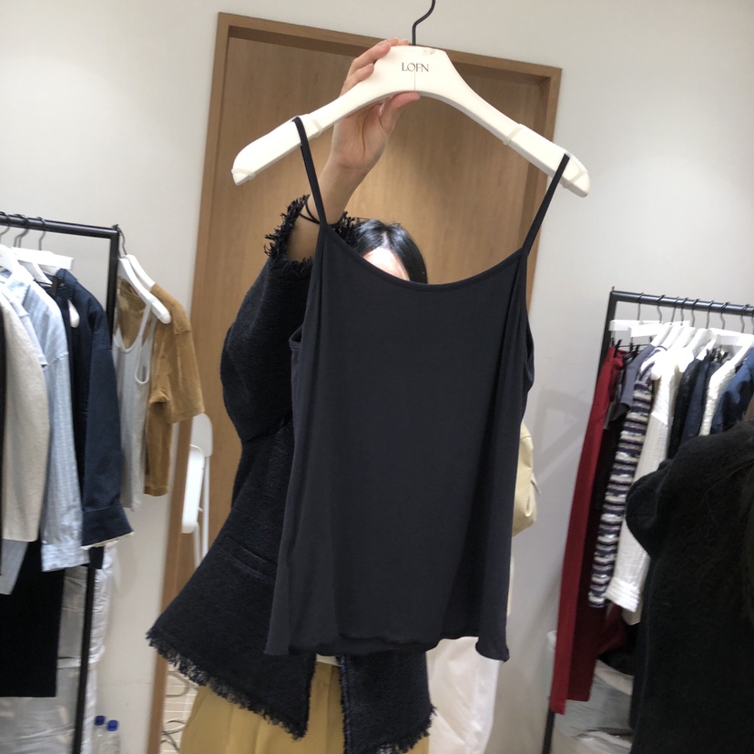 LOFN東大門實拍女裝新款熱賣真品26春夏吊帶背心不含內搭LOFN吊帶/背心圖色3