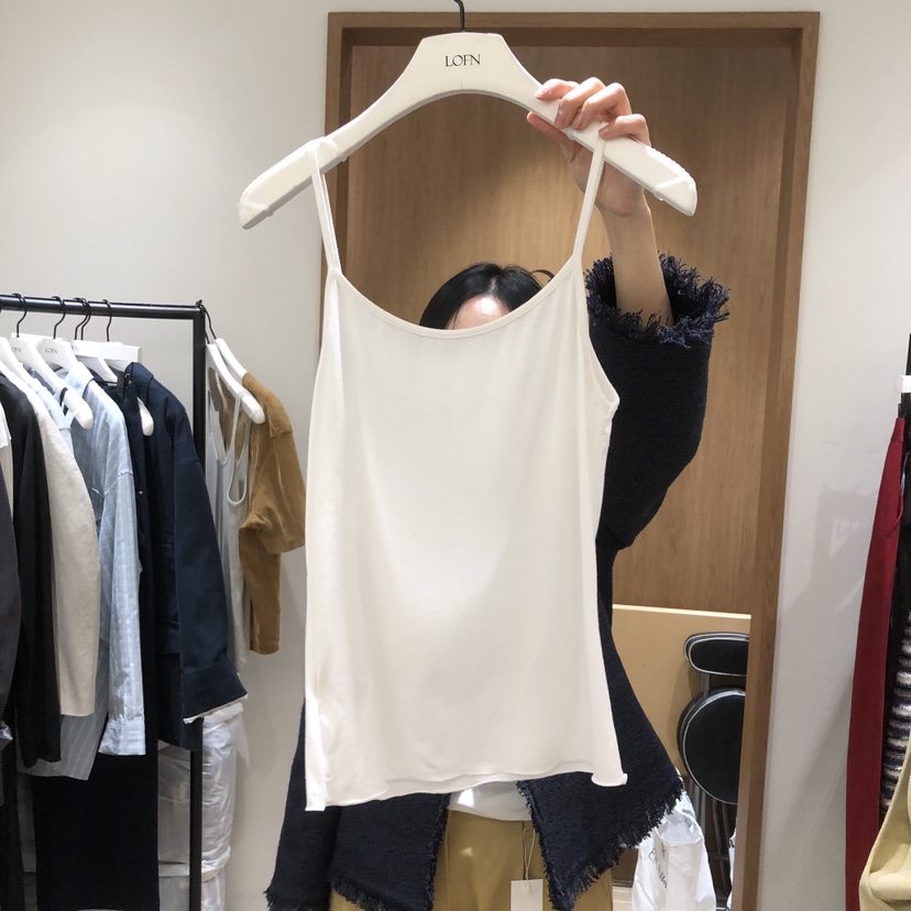 LOFN東大門實拍女裝新款熱賣真品26春夏吊帶背心不含內搭LOFN吊帶/背心圖色5